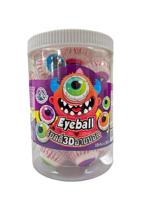 Peak Global Jelly 3D Eyeball Mixed Fruit Flavor (10 g)