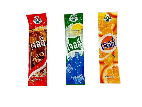 Peak Global Fanta Jelly Stick (Cola, Sprite, Orange Flavours) (35 g)