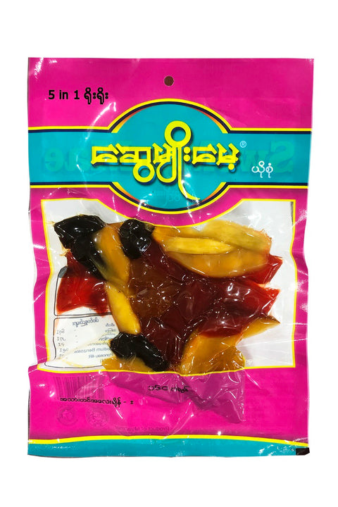 Swe Myo Mae (Pickled Mix Fruit - 5 in 1 ) (350 g)