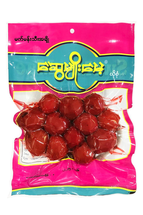 Swe Myo Mae (Pickled Red Damson) (Spicy) (600 g)