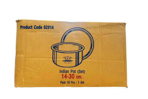 CCH Indian Pot (14 - 30 cm) (9 Set)