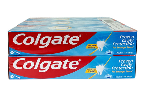 Colgate Double Cool Stripe Toothpaste (140 g x 6)