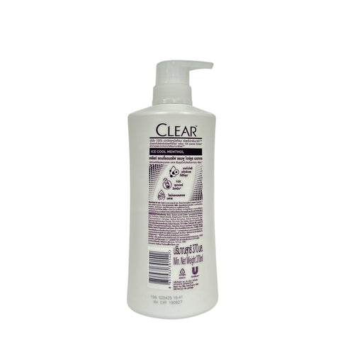 Clear Ice Cool Menthol Shampoo (370 ml)