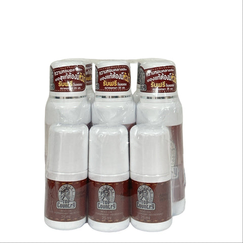 Mistine Top Country Roll-On ((100 ml + 25 ml ) x 6)