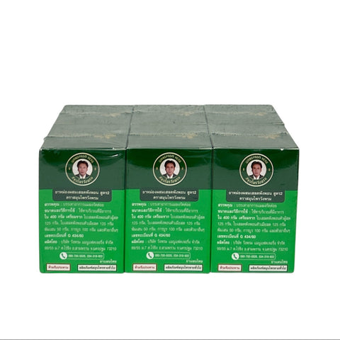 WANG PROM Thai Herb Balm (Green) (50 g x 6)