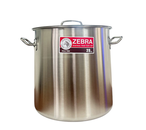 Zebra Stock Pot (28 x 28 cm)