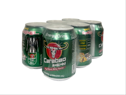 Carabao Energy Drink (250 ml x 6)
