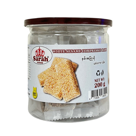 Sarah Foods White Sesame Compressed Bars (200 g)