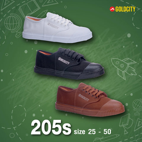 Gold City Canvas Shoe