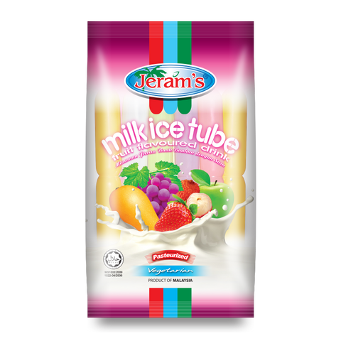 Jeram's Milk Ice Tubes Fruit Flavoured Drink (45 ml)