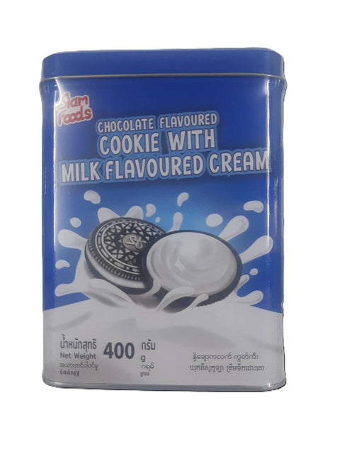 SF Chocolate Cookie With Milk Flavoured Cream (400 g)