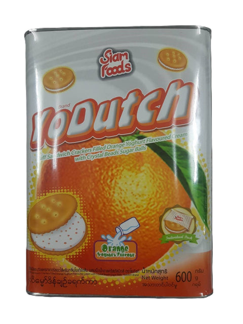 SF Yodutch Sandwich Cracker Orange Flavoured Cream (600 g)
