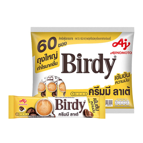 Birdy 3 in 1 Instant Coffee Mix (Yellow) (13.2 g x 60) Big