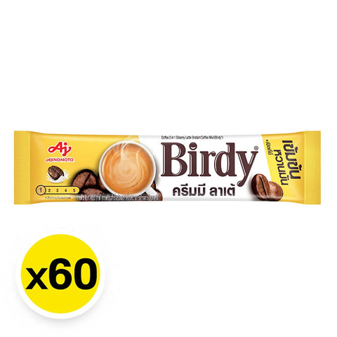 Birdy 3 in 1 Instant Coffee Mix (Yellow) (13.2 g x 60) Big