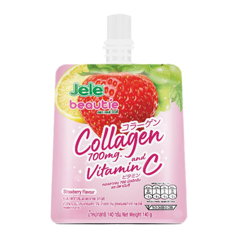 Jele Beautie Jelly Strawberry Flavor with Collagen (140 g)