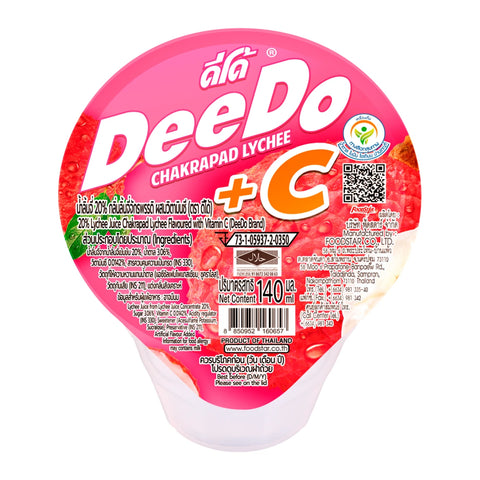 Deedo Chakrapad Lychee Juice with Vitamin-C (140 ml)