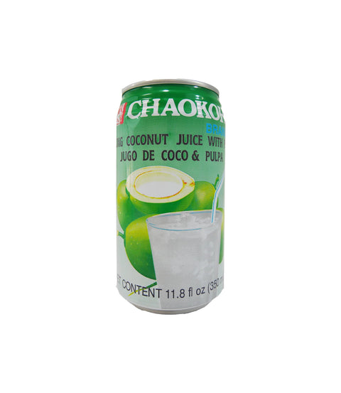 Chaokoh Young Coconut Juice With Plup (350 ml)