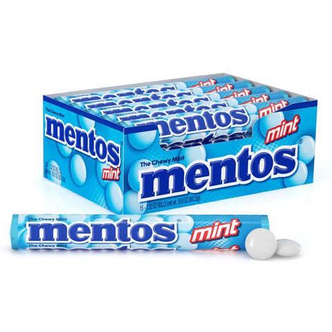 Chewy Dragees Mentos Mint (37 g)