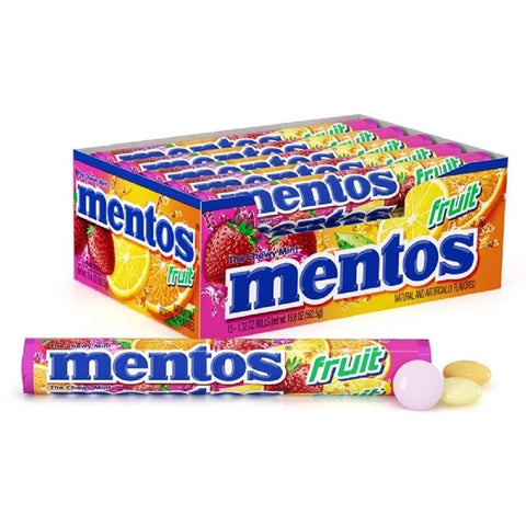 Chewy Dragees Mentos Rainbow