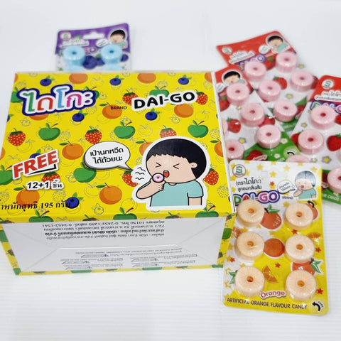 DAI-Go Fruit Flavour Candy (15 g)