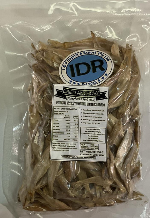 Dried Anchovy H/L (ငါးနီတူခြောက်) (160 g)