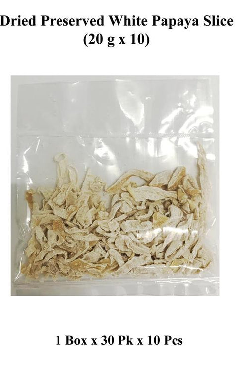 Dried Preserved White Papaya Slice (20 g)