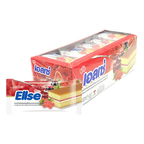 Ellse Butter Cake With Cream & Rasberry (15 g)