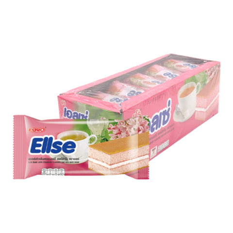 Ellse Strawberry Cake With Cream (15 g)