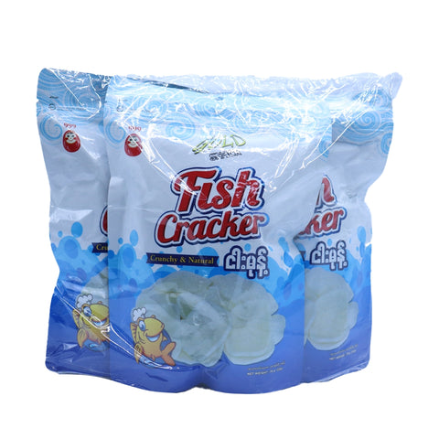 Gold Snack Fish Cracker