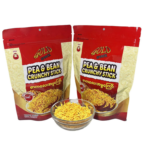 Gold Snack Pea & Bean Crunchy Stick (Spicy)