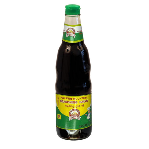 Golden Mountains Seasoning Sauce Green Cup (Soybean Sauce) (600 ml)
