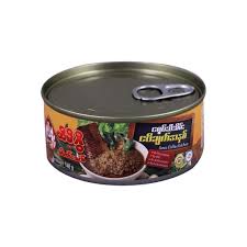 Hti Mi Gwi Pounded fish Paste Green Chilli (ငရုတ်သီးစိမ်း ငပိချက်အနှစ်) (Small) (140 g)
