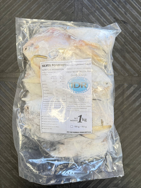 Frozen Sliver Pomfert (100 / 150) 14KG
