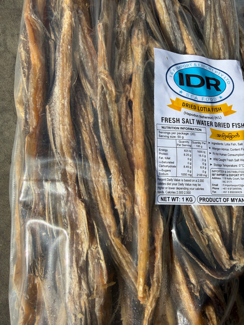 Dried Lotia (အာဗြဲခြောက်) (1000 g) H/L