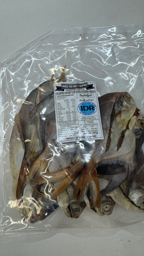 Dried Silver Pomfert Fish (200 g)