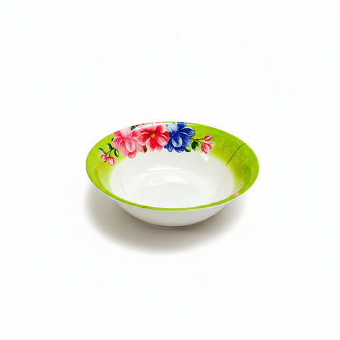 Fiber Plate (Flower Printed)