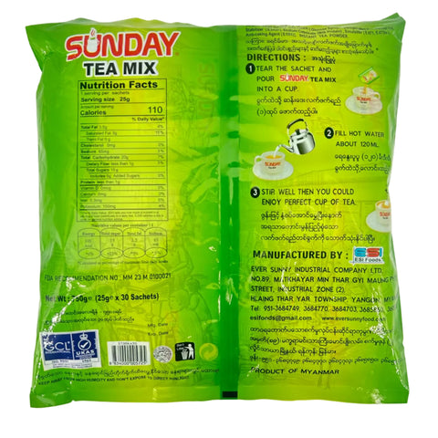 Sunday Tea Mix (Saing Phyaw) (25 G X 30)