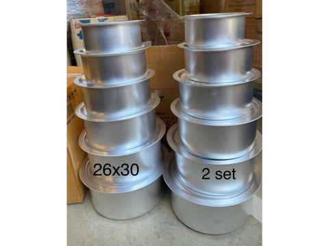 Indian Pot Set (26 x 30 cm)