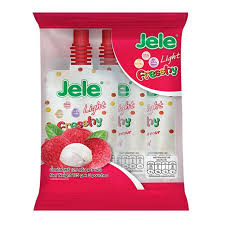 Jele Fresshy Light Lychee Flavour Pounch (125 ml)