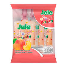 Jele Fresshy Light Peach Flavour Pounch (125 ml)
