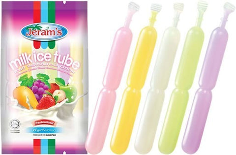 Jeram's Milk Ice Tubes Fruit Flavoured Drink (45 ml)