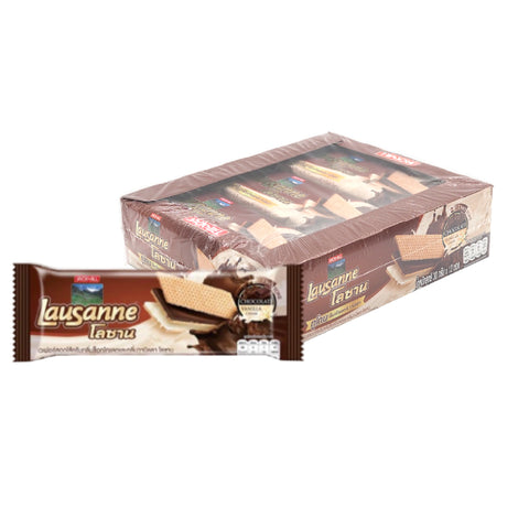 Lausanne Chocolate Flavoured Cream Wafer (30 g)