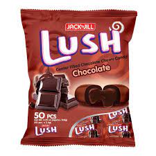 Lush Centre Filled Chocolate Chewy Candy (130 g)