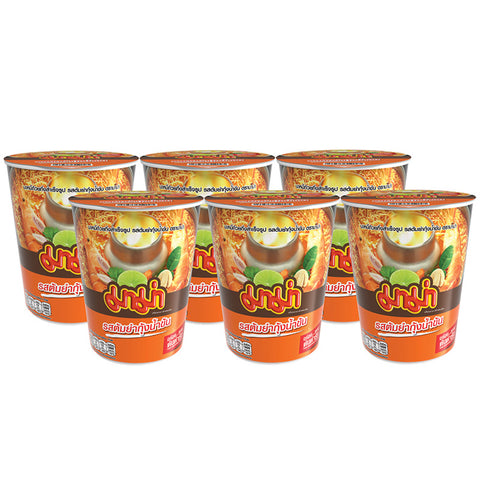 Mama Shrimp Creamy Tom Yum Flavoured Instant Cup Noodles (60 g)