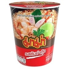 Mama Tom Yum Flavoured Instant Cup Noodles (60 g)