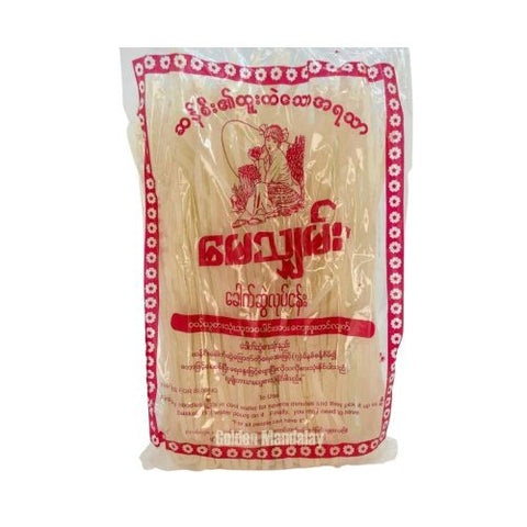 May Shann Sticky Rice Flat Noodles (Red) (240 g)