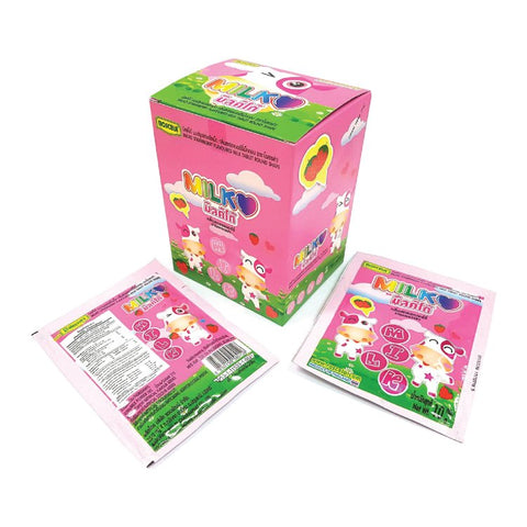 Milko Strawberry Flavour Tablet (108 g)