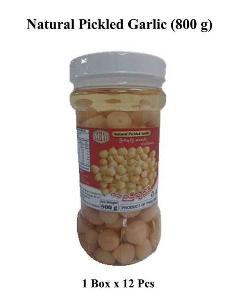 Natural Pickled Garlic (800 g)