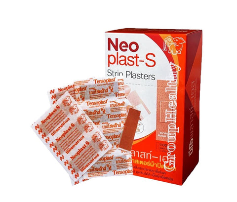 Neo Plast-S Strip Plasters (100 Strips x 1 Packet)