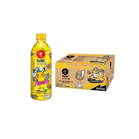OISHI Green Tea With Honey Lemon (500 ml)